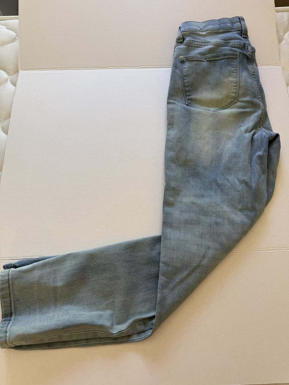 LuLaRoe Womens 28 Light Wash Skinny Jeans Stretch Denim Magic Waistband 28 In